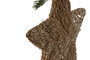 DKD Home Decor Decoracion Colgante Navidad Alpina Natural Porexpan Fibra 5.5 x 21 x 19 cm (6 Unidades)
