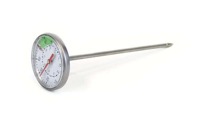 Quttin Termómetro Analógico para Cocina, 21.5 cm de largo x 9.5 cm de ancho x 4 cm de alto (24 Unidades)