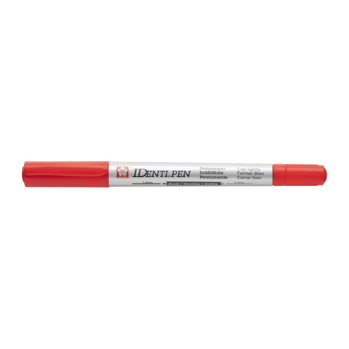 Sakura IDenti-Pen punta doble Rojo