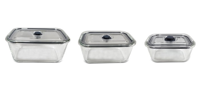 DKD Home Decor Recipiente Transparente de Borosilicato y PP 14.3 x 9 x 20 cm con Cierre Hermético, Apto Horno, Microondas y Lavavajillas DKD Home Decor Recipiente Transparente de Borosilicato y PP 14.3 x 9 x 20 cm con Cierre Hermético, Apto Horno, Microondas y Lavavajillas