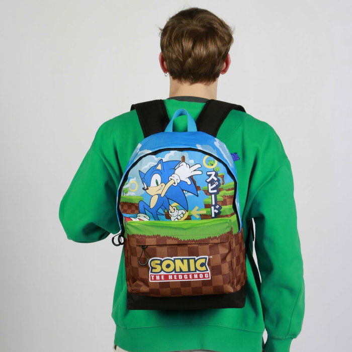 Karactermania Mochila Sonic The Hedgehog HS FAN 2.2 Greenhill Multicolor