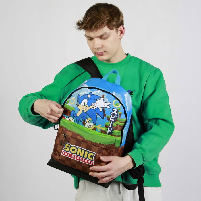 Karactermania Mochila Sonic The Hedgehog HS FAN 2.2 Greenhill Multicolor