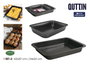 Quttin Set de 2 Bandejas Rectangulares 34x24 y 42x29 cm