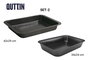 Quttin Set de 2 Bandejas Rectangulares 34x24 y 42x29 cm