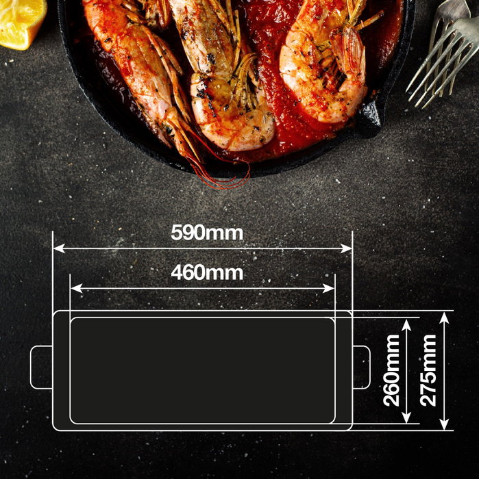 Väline Plancha de asar Steke 2000W