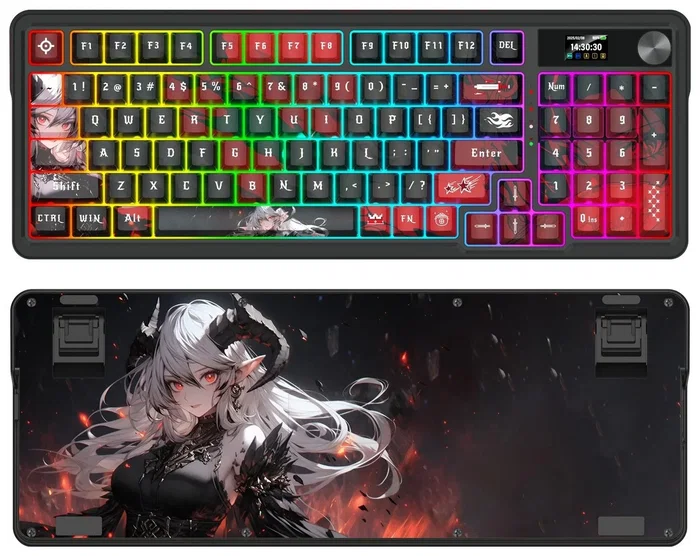 Redragon ARTEMIS PRO K719AK-RGB-PRO Teclado Gaming Mecánico Inalámbrico RGB Layout Polaco
