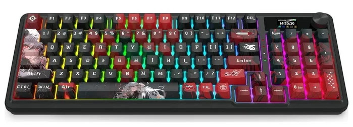 Redragon ARTEMIS PRO K719AK-RGB-PRO Teclado Gaming Mecánico Inalámbrico RGB Layout Polaco
