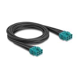 DeLOCK Cable HDMTD Z 6x Hembra a HDMTD Z 6x Hembra, 1m, Negro, 100 Ω