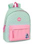 Mochila Escolar Lilo & Stitch Ice cream Rosa 33 x 42 x 15 cm