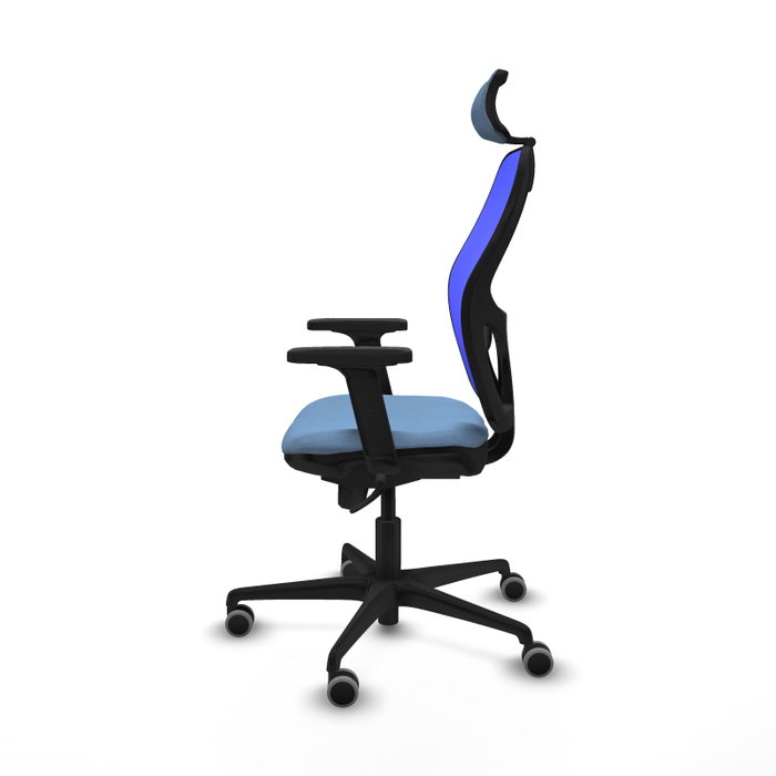 PIQUERAS Y CRESPO Silla de oficina Jorquera Azul cielo y Azul