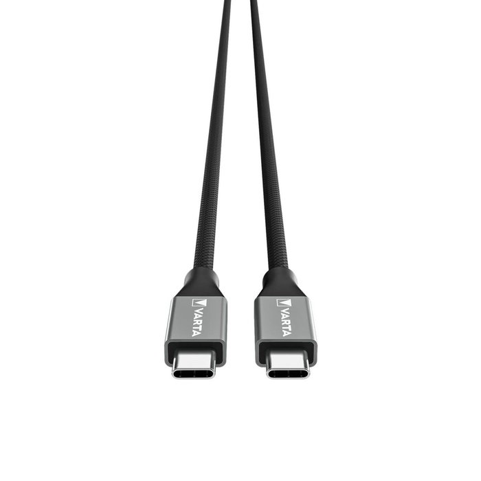 Varta Cable USB tipo C a USB tipo C 1 m negro