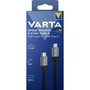 Varta Cable USB tipo C a USB tipo C 1 m negro