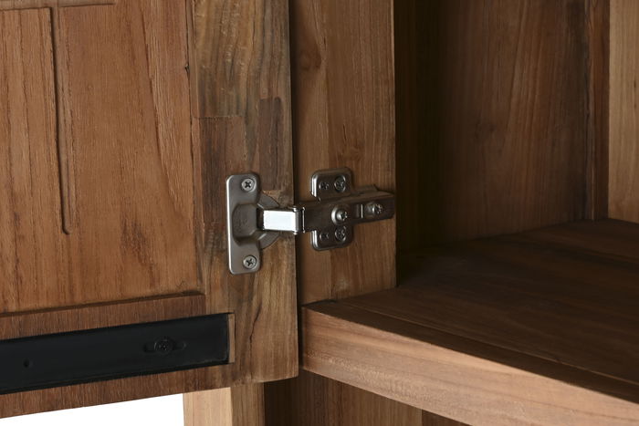 DKD Home Decor Mueble Balines Natural 40 x 190 x 60 cm Teca