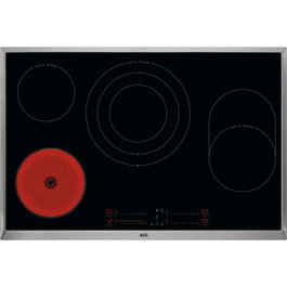 AEG HKC85787XB Placa de Inducción con Marco de Acero Inoxidable