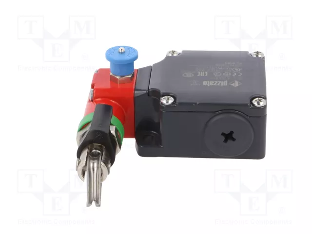 PIZZATO ELETTRICA Interruptor de seguridad de cuerda FL, unilateral, gris