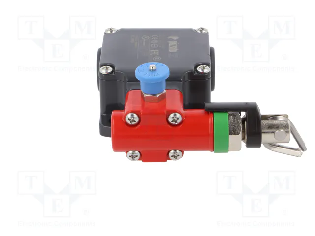 PIZZATO ELETTRICA Interruptor de seguridad de cuerda FL, unilateral, gris