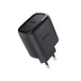 Trust Maxo Cargador Pared GaN 45W USB-C Negro Carga Rápida USB Power Delivery 3.0 Compatible Samsung Incluye Cable USB-C 2m