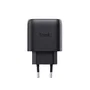 Trust Maxo Cargador Pared GaN 45W USB-C Negro Carga Rápida USB Power Delivery 3.0 Compatible Samsung Incluye Cable USB-C 2m