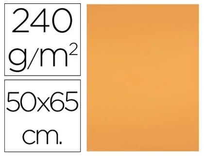 Liderpapel Cartulina Nectarina 50x65 cm 240g/m2, 25 hojas Liderpapel Cartulina Nectarina 50x65 cm 240g/m2, 25 hojas