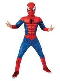 Rubies Disfraz Spiderman Black Line Infantil Talla 7-8 Años / 122-128cm