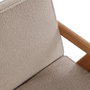 Versa Sillón con Reposabrazos Liam Beige 70x77x62 cm
