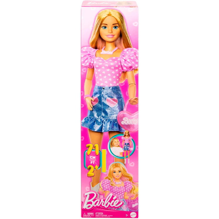 BARBIE Muñeca Articulada de 71 cm con Accesorios de Vaquera