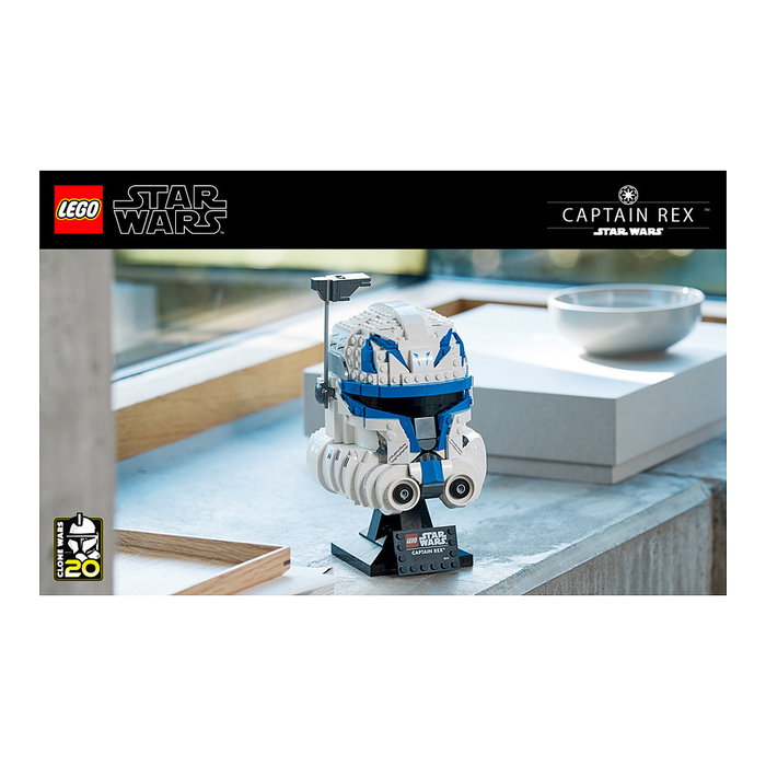 LEGO Star Wars Casco del Capitán Rex 75349