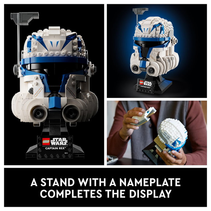 LEGO Star Wars Casco del Capitán Rex 75349