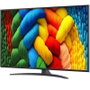 LG 43NANO81A6A.AEU NanoCell 4K Smart TV, 43", WebOS 25, Wi-Fi, Bluetooth, Negro
