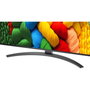 LG NanoCell 43NANO81A6A 43 pulgadas 4K Ultra HD Smart TV webOS 25 Negro