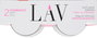 LAV Set de 2 Copas Combinato - Copa de Combinado de 730 cc - Conjunto de Cristalería - 9x10x21.5 cm (12 Cajas)