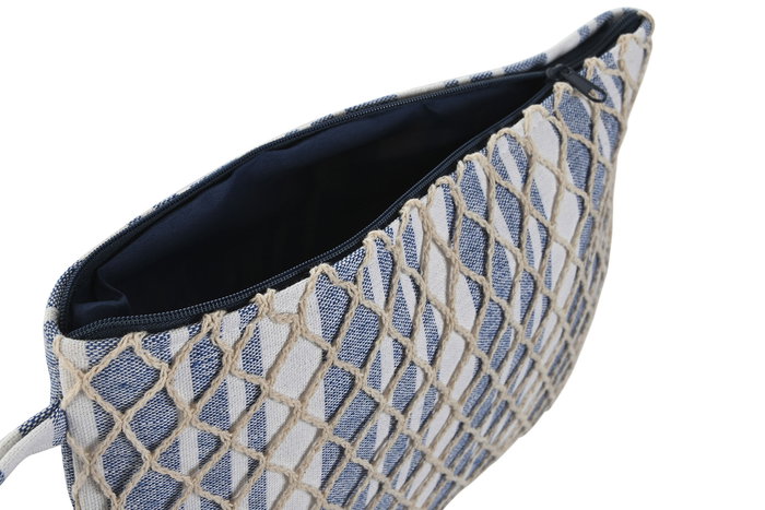 DKD Home Decor Neceser Mediterraneo Azul Coral 1 x 18 x 26 cm (2 Unidades) DKD Home Decor Neceser Mediterraneo Azul Coral 1 x 18 x 26 cm (2 Unidades)