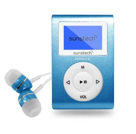 SUNSTECH DEDALO III 1.1" 8GB FM MP3 Reproductor Azul