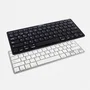 Approx appKBBT02x Teclado Inalámbrico Bluetooth 3.0 Tenkeyless Compacto QWERTY Español con 14 Teclas Multimedia y Alcance 10m - Color Plata