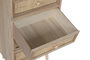 DKD Home Decor Chifonier Balines Paulownia Ratan Natural 30 x 104 x 40 cm