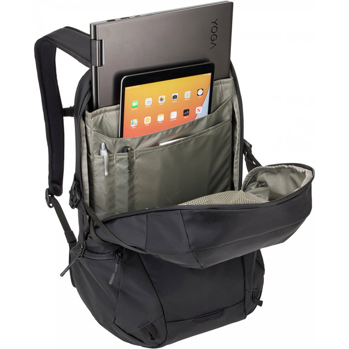 THULE TEBP4116 Mochila EnRoute 21L para Portátil 15.6" Nylon Negro - Urbana, Resistente y Funcional