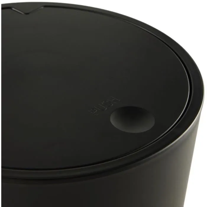 Today Papelera de Baño TOD3574641271152 Utility 8,5 L Ø 21 x H 29 cm Polipropileno Negro