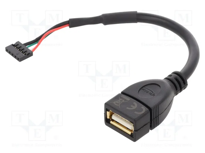 DeLOCK 84831 Cable USB 2.0 de Pfostenbuchse 2,0 mm a USB A Hembra, 0,15 m DeLOCK 84831 Cable USB 2.0 de Pfostenbuchse 2,0 mm a USB A Hembra, 0,15 m