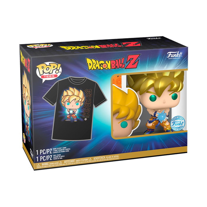 Funko Pack Camiseta y Figura Exclusiva Goku Dragon Ball Talla M 77013 Funko Pack Camiseta y Figura Exclusiva Goku Dragon Ball Talla M 77013