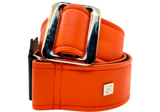 GETM Correa para Guitarra y Bajo Fly Orange - Ajustable hasta 165 cm