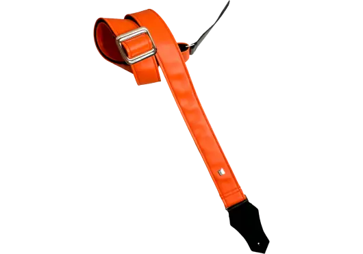 GETM Correa para Guitarra y Bajo Fly Orange - Ajustable hasta 165 cm