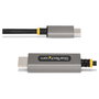 StarTech.com Cable Adaptador USB-C a HDMI 2.1 de 2 m, 8K 60Hz, 4K 144Hz, HDR10, Gris