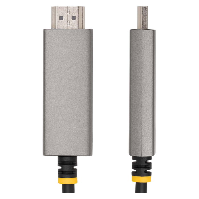 StarTech.com Cable Adaptador USB-C a HDMI 2.1 de 2 m, 8K 60Hz, 4K 144Hz, HDR10, Gris
