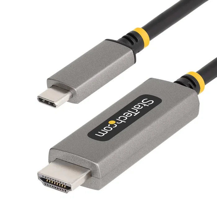 StarTech.com Cable Adaptador USB-C a HDMI 2.1 2m - 135B-USBC-HDMI212M - 8K 60Hz, 4K 144Hz, HDR10, HDCP 2.3, DSC, Audio 7.1, Thunderbolt 4, Plug & Play StarTech.com Cable Adaptador USB-C a HDMI 2.1 2m - 135B-USBC-HDMI212M - 8K 60Hz, 4K 144Hz, HDR10, HDCP 2.3, DSC, Audio 7.1, Thunderbolt 4, Plug & Play