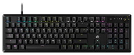 Corsair K70 Core Teclado Mecánico Gaming Negro Retroiluminación RGB USB Distribución Polaca