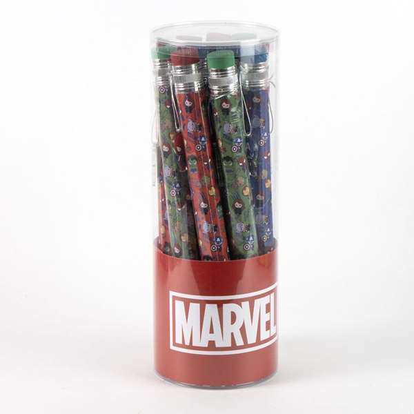 Cerdá Lápices Grande Marvel Diseño 1-Diseño 3