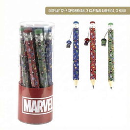 Cerdá Lápices Grande Marvel Diseño 1-Diseño 3