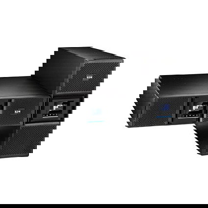 Eaton 9SX 6000i RT3U G2 USV UPS (6000 VA, 6000 W), C13/C19/Hardwire, VRLA, Montaje Rack/Torre 3U, Negro, Certificaciones CE UKCA