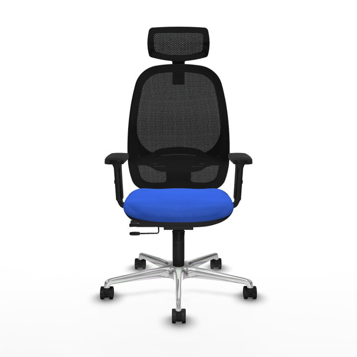 PIQUERAS Y CRESPO Silla de oficina Cilanco con mecanismo Sincro/Traslack Azul PIQUERAS Y CRESPO Silla de oficina Cilanco con mecanismo Sincro/Traslack Azul