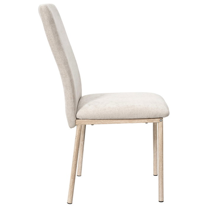 Home Deco Factory Silla Emilia Beige Colección Terra Nova Home Deco Factory Silla Emilia Beige Colección Terra Nova